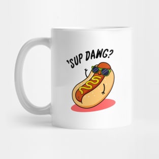 Ssup Dawg Cute Hot Dog Pun Mug